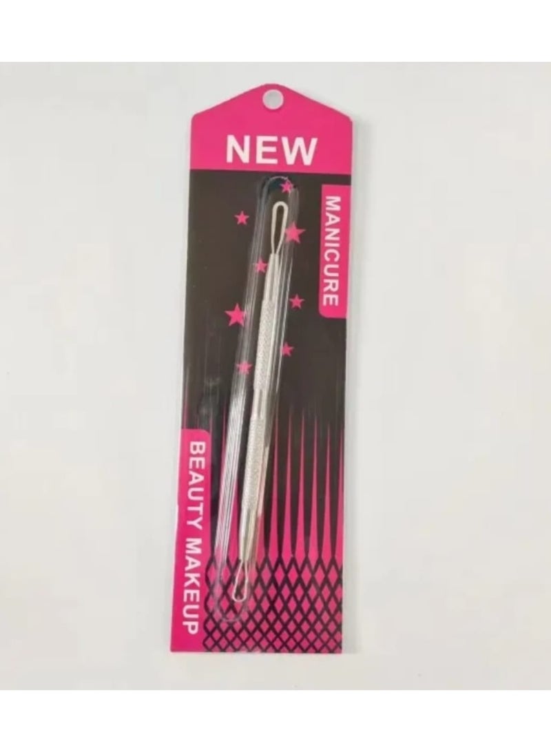 إبرة إزالة حب الشباب الفضية